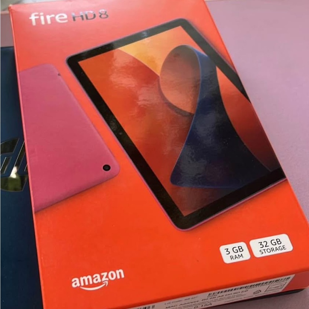 Amazon Pink Tablet 16GB Vibrant Design